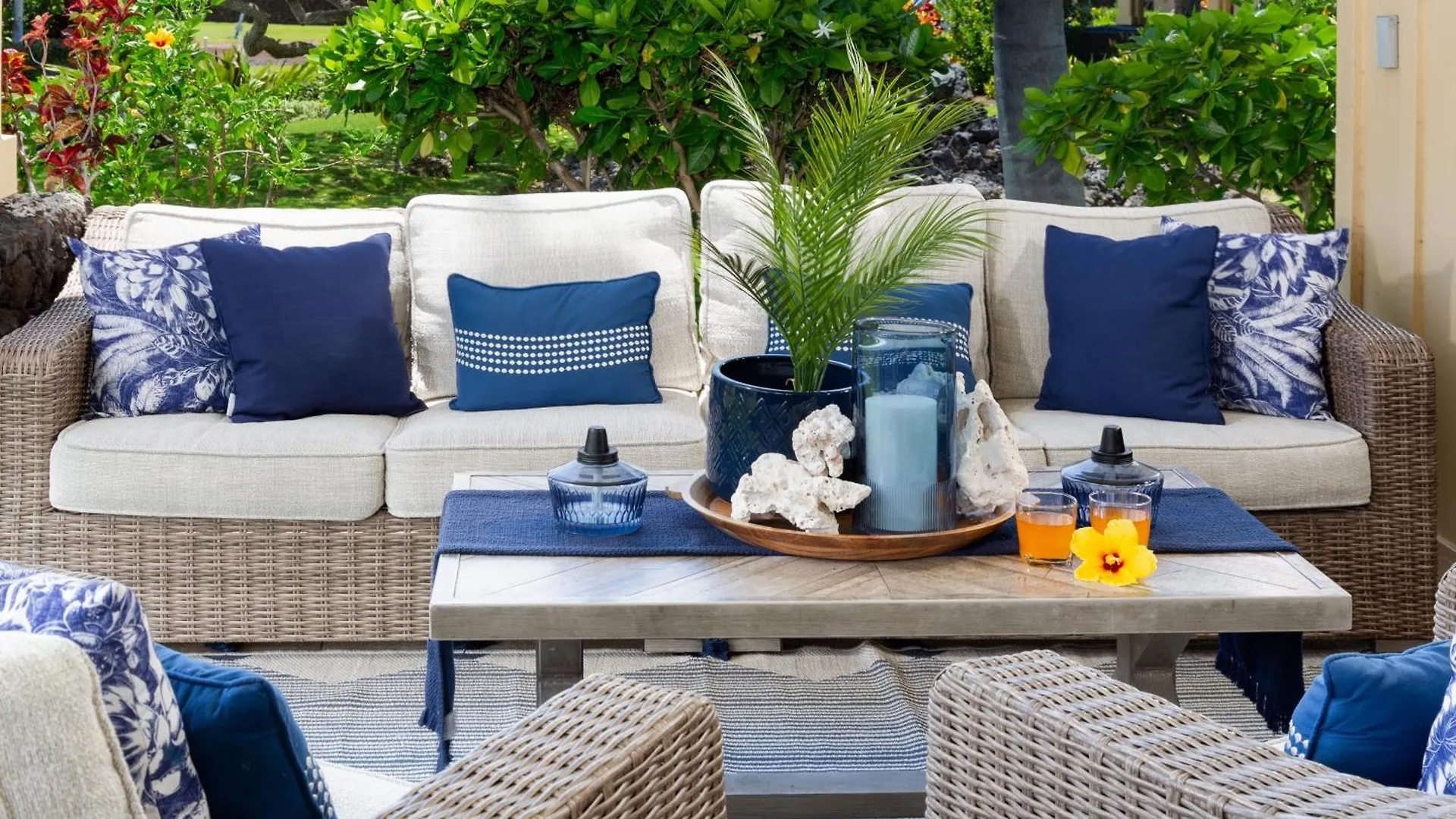 Blue Sunset Steps Away From A-Bay Beach Waikoloa Appartement