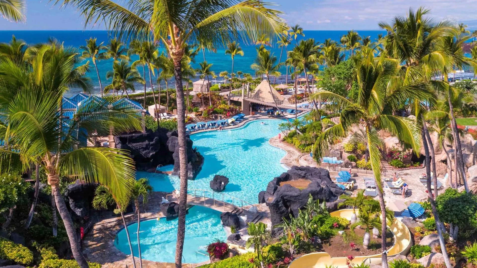 Blue Sunset Steps Away From A-Bay Beach Waikoloa États-Unis