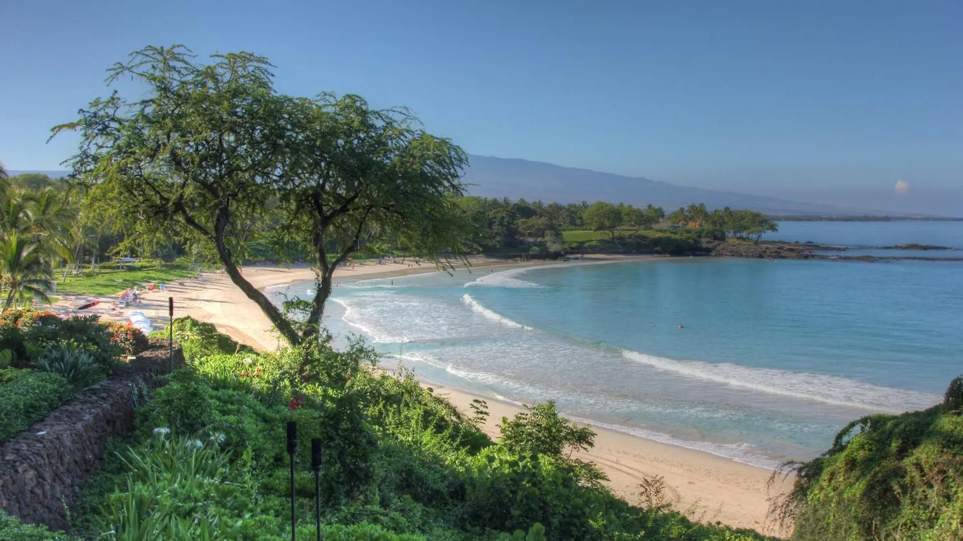 Blue Sunset Steps Away From A-Bay Beach Waikoloa Appartement